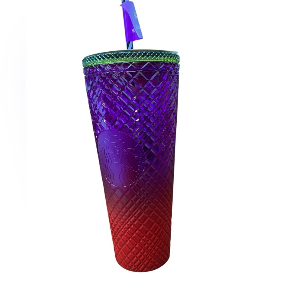 NWT Starbucks X Shae Anthony 2024 Gemstone Jewel Gradient Ombré Venti Tumbler - Picture 2 of 16